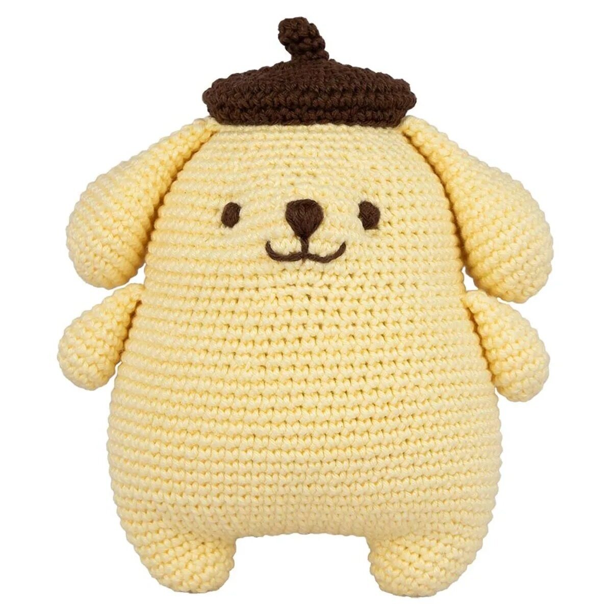 Amigurumi Pompompurin em crochê — Kit Hello Kitty and Friends Círculo