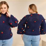 Blusa Berry de Crochê com Fio Avelã – Receita com Gráfico