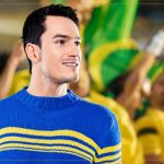 Blusa de Tricô do Brasil para Torcer na Copa