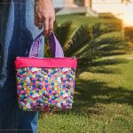 Bolsa Hello Kitty de Patchwork com Tecido Hello Kitty and Friends – Receita Bolsa Hello Kitty de patchwork feita com tecido estampado Hello Kitty and Friends Círculo