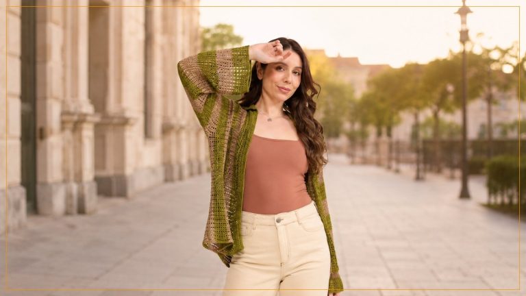 Camisa Nascente de Crochê com Encanto Slim – Receita