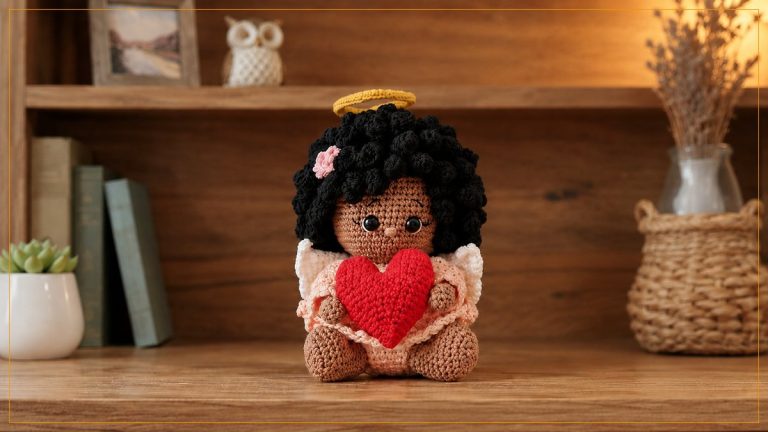 Anjinha Aurora de Amigurumi com Fio Amigurumi – Receita