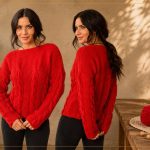 Blusa com Pala de Tricô com Fio Premier – Receita com Gráfico