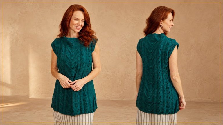 Blusa Ternura de Tricô com Fio Ternura – Receita com Gráfico