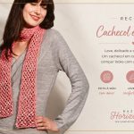 Cachecol Rendado de Crochê com Linha Camila Fashion – Receita com Gráfico