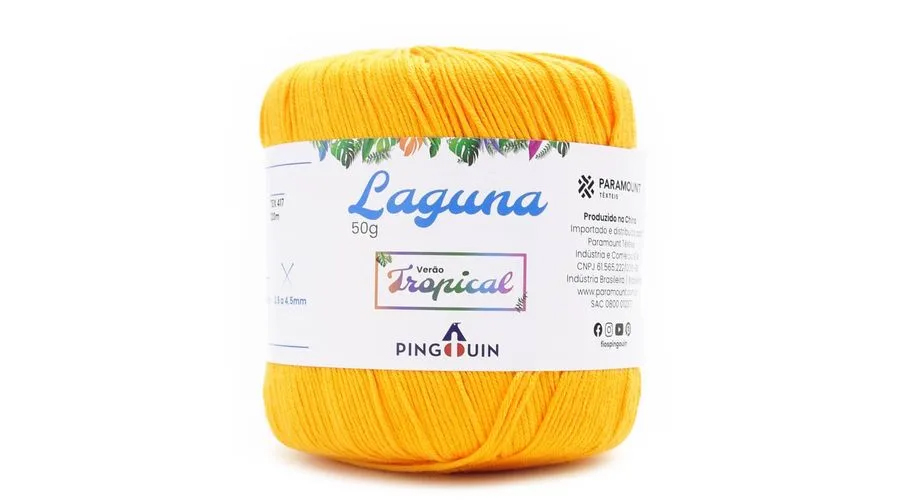 Fio Laguna Pingouin 50g – Coleção Verão Tropical