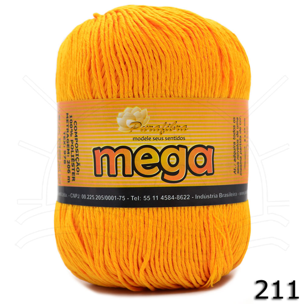 Linha Mega 200g Purafibra — novelo