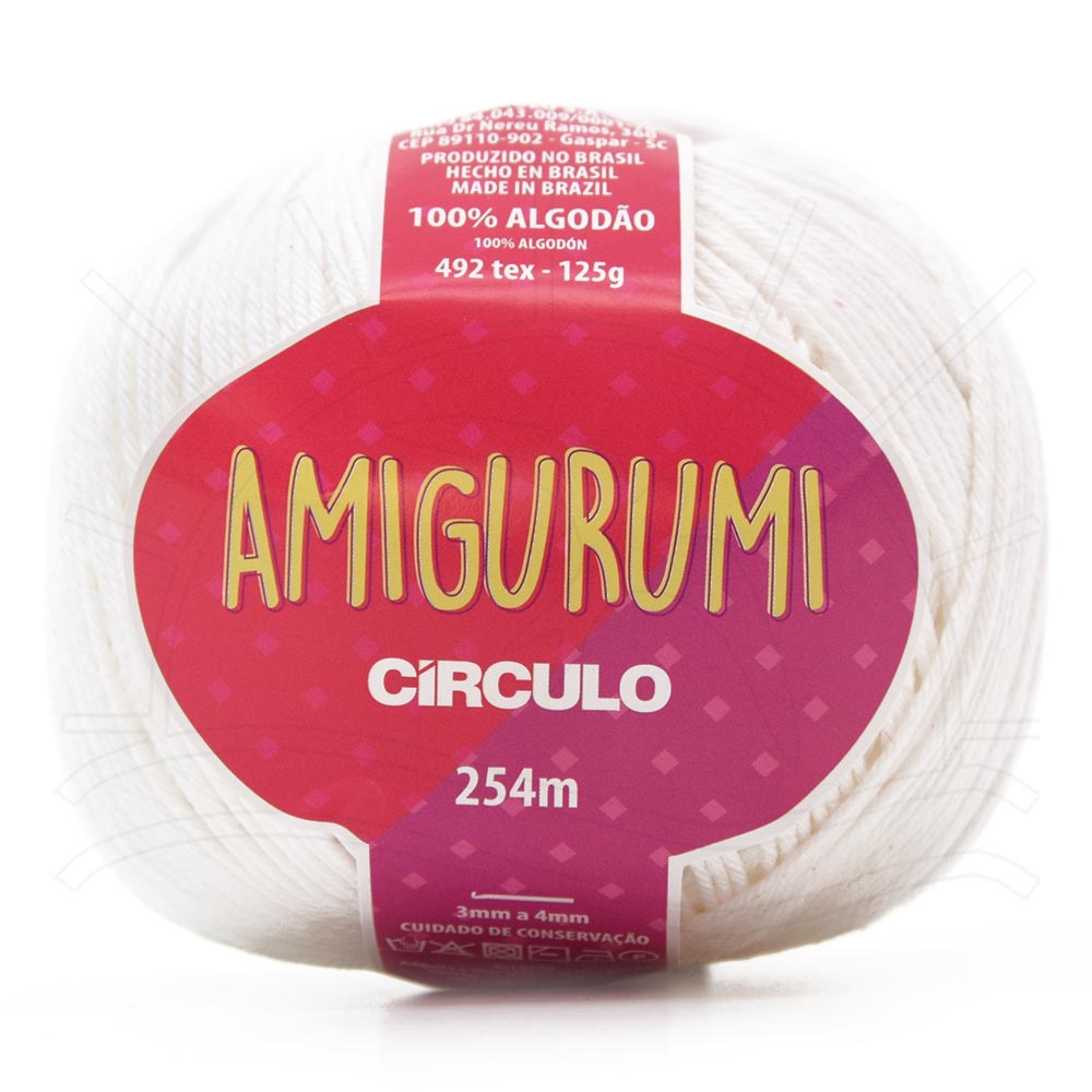 Novelo Fio Amigurumi Círculo 125g