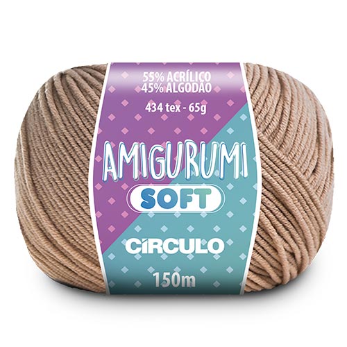 Fio Amigurumi Soft Círculo — cor Craft 7096