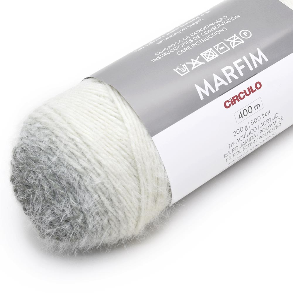 Fio Marfim Círculo 200g – cor 9391 Babosa