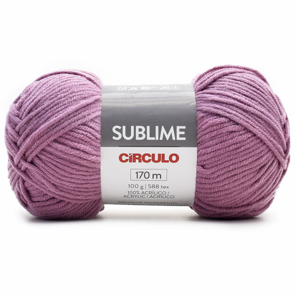 Fio Sublime Círculo 100g – cor 350 Rosa Suave