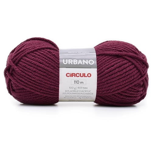 Fio Urbano Círculo 100g — cor Roxo-Obsessão 3489