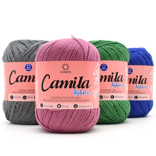 Linha Camila Fashion Linhas Corrente — novelo 500m