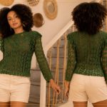 Blusa de Crochê com Linha Cléa 5 – Receita com Gráfico