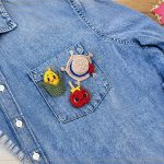 Bótons Juninos de Crochê com Fio Bella/Bellinha Pingouin – Receita