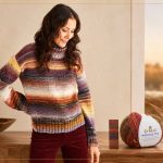 Suéter Gola Alta de Tricô com Fio DMC Pirouette – Receita