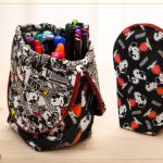 Estojo Dobrável Snoopy Cool de Patchwork com Tecido Peanuts Círculo – Receita estojo-dobravel-snoopy-cool-patchwork