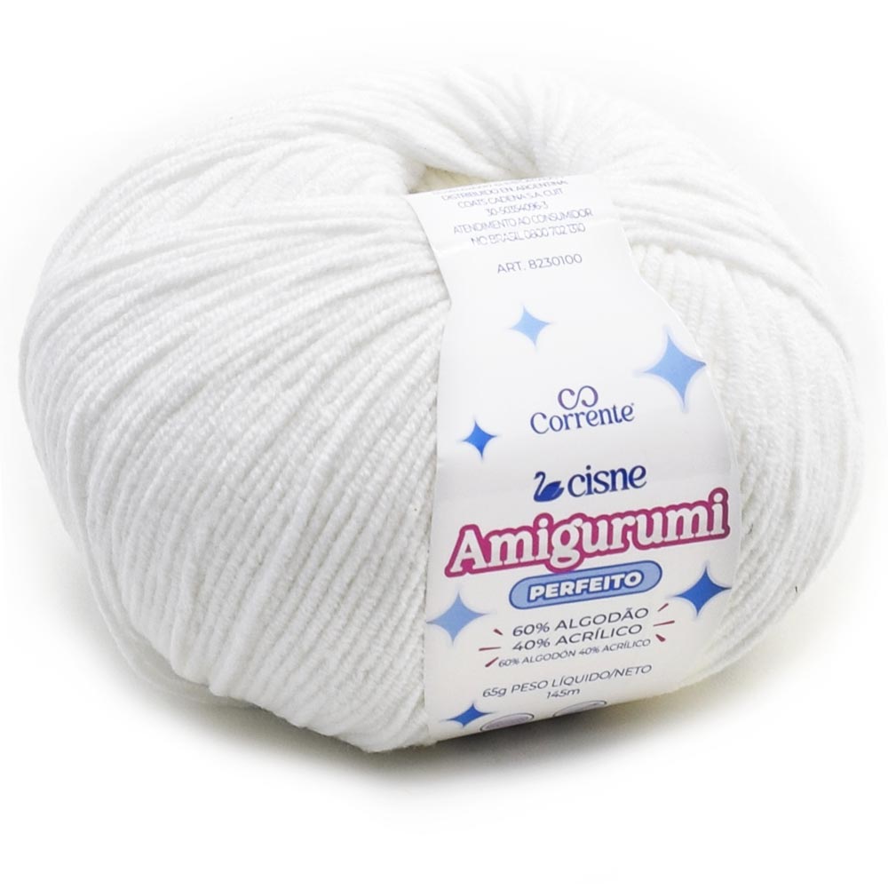 Fio Cisne Amigurumi Perfeito – cor Branco