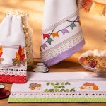 Panos de Copa em Apliquê Festa Junina com Tecido Patchwork – Receita