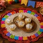 Sousplat Bandeirinhas de Crochê com Ateliê Natureza Pingouin para Festa Junina