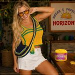 Top Torcida Tropical de Crochê com Linha Verano Círculo – Receita com Gráfico