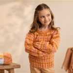 Blusa Folclore de Tricô Infantil com Fio Print Baby – Receita com Gráfico blusa-folclore-trico-infantil-print-baby