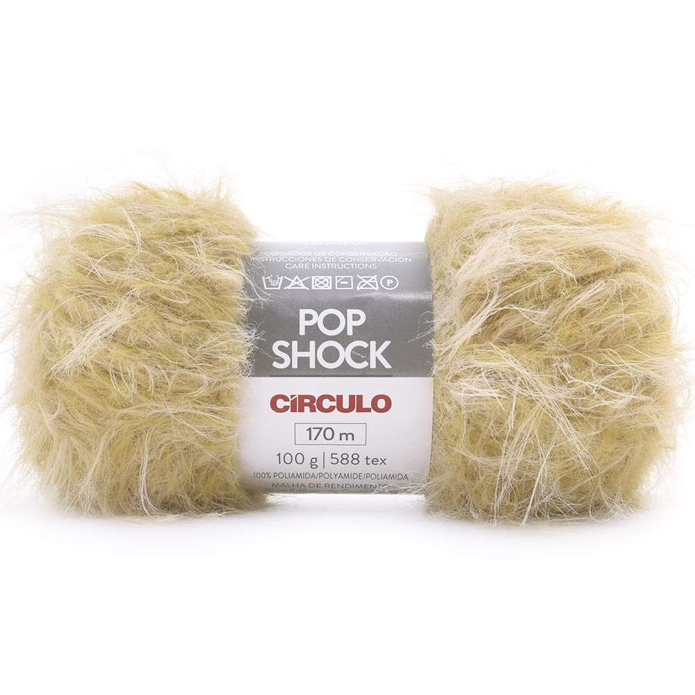 Fio Pop Shock Círculo 100g — cor Avelã 7447