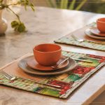 Jogo Americano Cerejas de Patchwork com Tecidos Círculo – Receita Jogo Americano Cerejas de patchwork com Tecidos Círculo