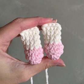 Braços da Penélope prontos, nas cores Sonho e Natural