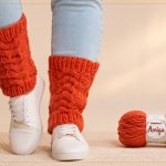Polaina Aurora de Tricô com Fio Amiga Círculo – Receita com Gráfico polaina-aurora-trico-discovery