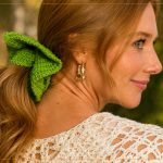 Scrunchie Floresta de Crochê com Fio Charme Círculo – Receita com Gráfico