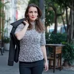 Blusa Cinza Ponto de Régua – Fio Cisne Must