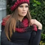 Receita Cachecol e Gorro – Fio Cisne Noble