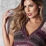 Colete de Tricô Fechado – Fio Batik