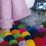 Tapete de Tricô Pompons Coloridos – Fio D’Primera