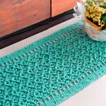 Tapete de Crochê Entrelaçado – EuroRoma Spesso