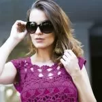 Blusa de Crochê de Grampo – Linha Camila Fashion