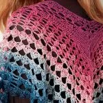 Xale de Crochê – Linha Prisma