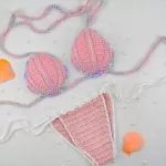 Biquíni de Crochê Concha – Linha Fashion