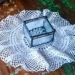 Toalhinha Branca de Crochê – Linha Cléa