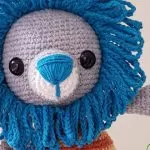 Amigurumi de Crochê Leão Jubinha – Euroroma Passione