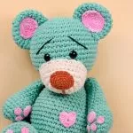 Receita Mega Amigurumi Ursinho Juju Com Barbante Euroroma Spesso