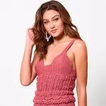 Conjunto Saia e Top de Crochê – Linha Brisa