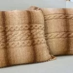 Receita Almofada com Lã Batik