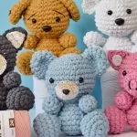 Receita Coleção Maxi Amigurumi com Barbante Spesso