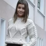 Receita Blusa Losango com Fio Urbano Maxi