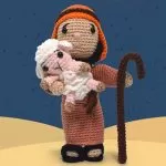 Receita Pastor e Ovelinha com Fio Amigurumi