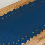 Receita Tapete Oval Azul Clássico com Barroco MaxColor