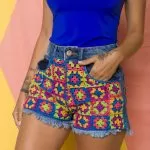 Receita Shorts Bahia com Linha Anne