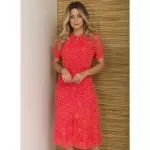 Receita Vestido Primavera com Linha Cléa 5